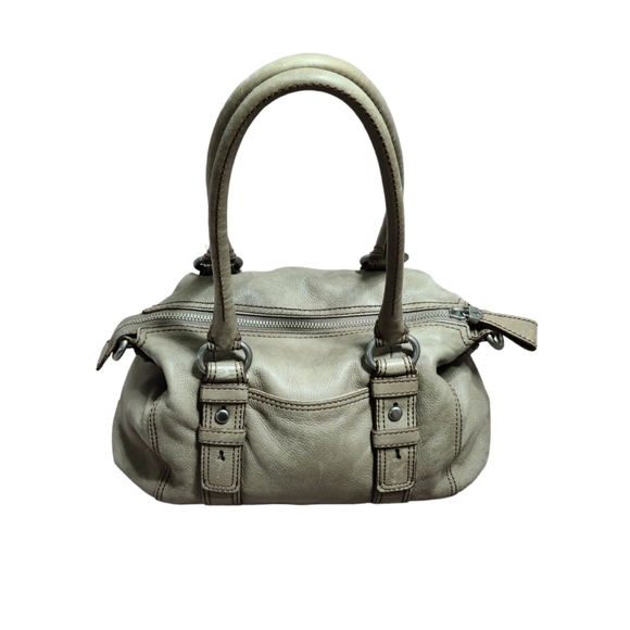 FOSSIL Maddox Leather Satchel Handbag Women's Multi Pockets Purse - Picture 4 of 16